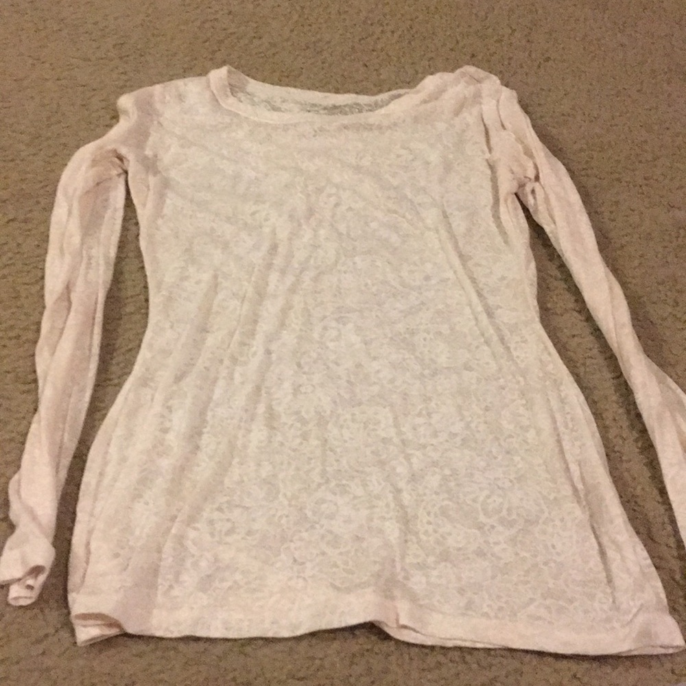Cream Maurice’s long sleeve shirt